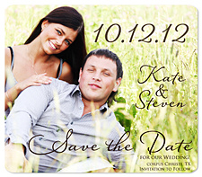 "Classic" Save the Date Magnet